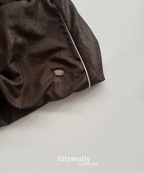 【ellymolly】Coated Balloon Shorts