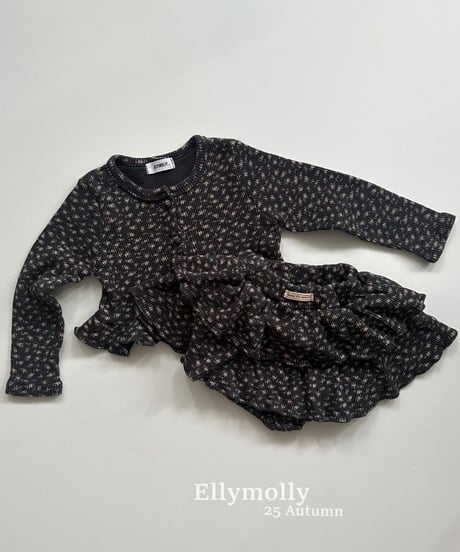 【ellymolly】Girls Waffle Pants