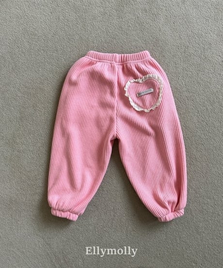 【ellymolly】Heart Cozy Jogger Pants