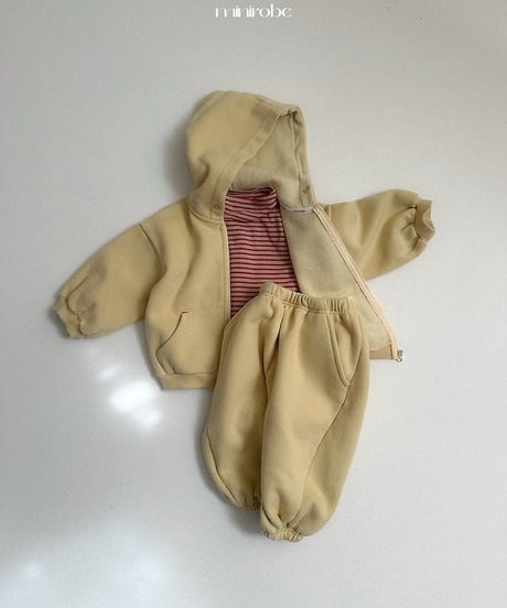 【minirobe】Barrel jogger pants