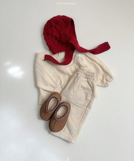 【atomeme】Knit Muffler Bonnet