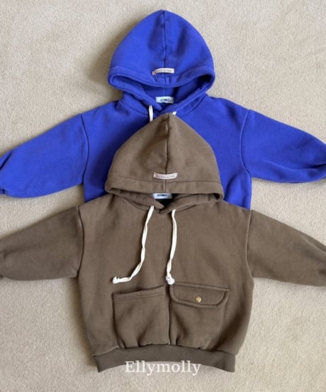 【ellymolly】Pocket Vibe Hoodie