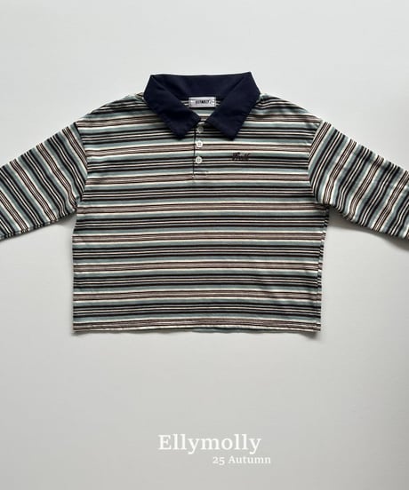 【ellymolly】Master Collar T-Shirt