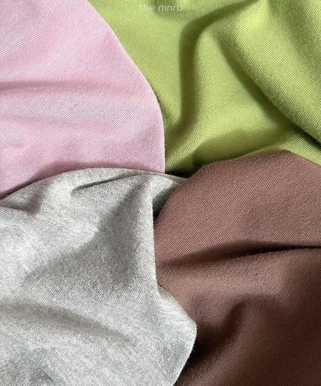 【minirobe】Loose Basic T-Shirt
