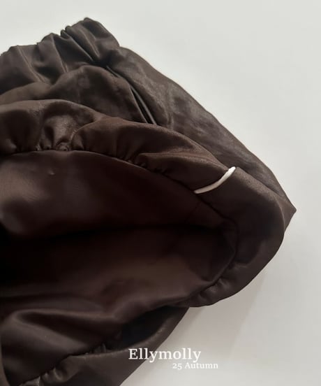 【ellymolly】Coated Balloon Shorts