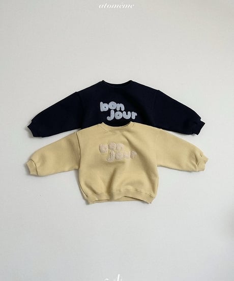 【atomeme】Bonjour Sweatshirt