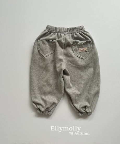 【ellymolly】Autumn Heart Jogger Pants