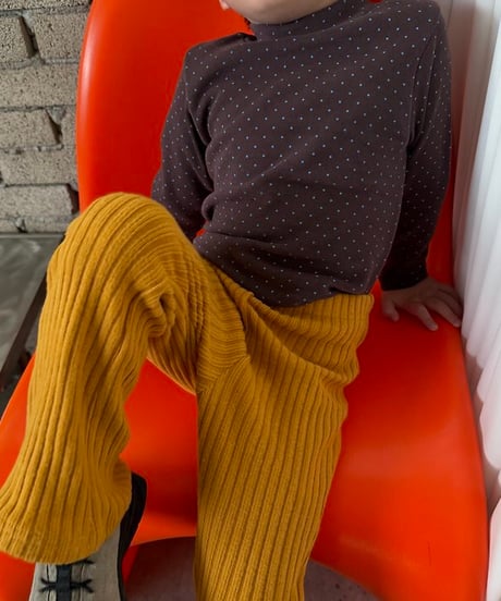 【pie】Banana Bootcut Pants
