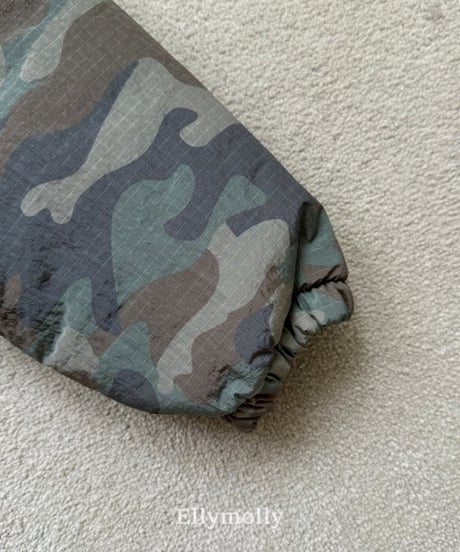 【ellymolly】Camo Padded Hoodie