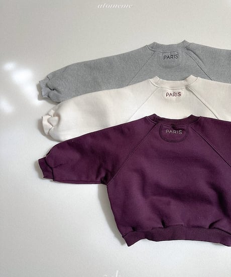【atomeme】Paris Sweatshirt