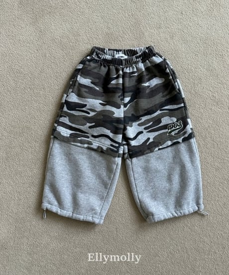 【ellymolly】Soft Camo Pants