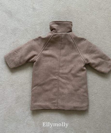 【ellymolly】Fine Long Wool Coat