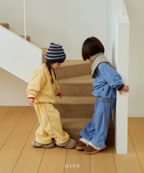 【hans】Terry Fleece Pants