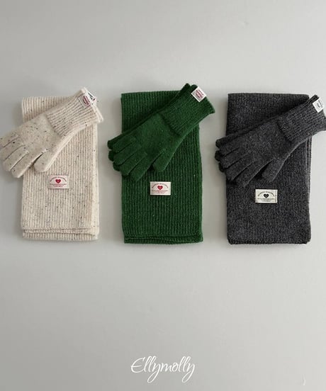 【ellymolly】Elly Knit Gloves