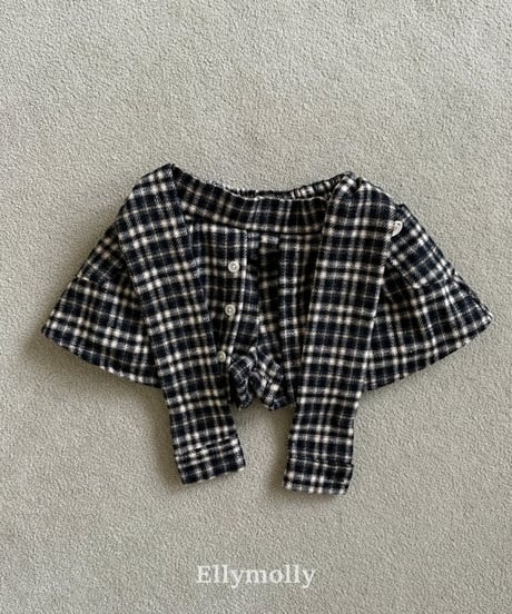 【ellymolly】Miso Check Wrap