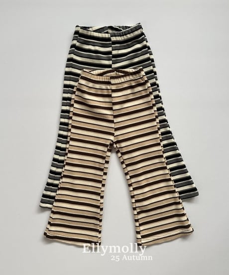 【ellymolly】Pepero Bootcut Pants