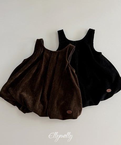 【ellymolly】Walking Velvet Dress