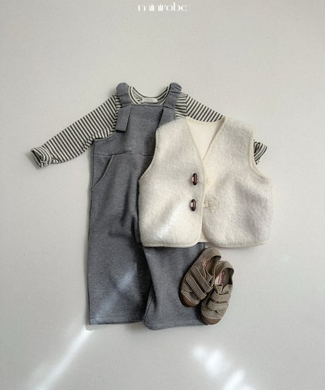 【minirobe】Yoyo Striped T-Shirt