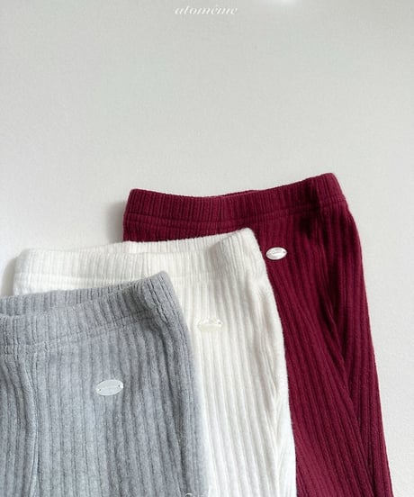 【atomeme】Ronnie Bootcut Pants
