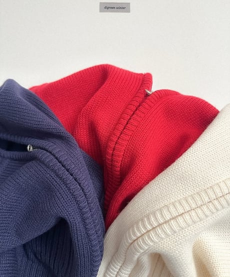 【digreen】Roel Knit Zip-Up