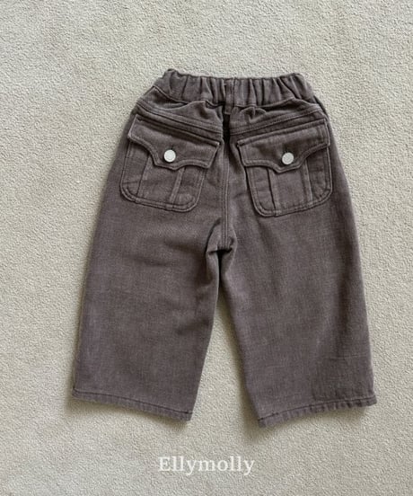 【ellymolly】Pocket Cation Pants