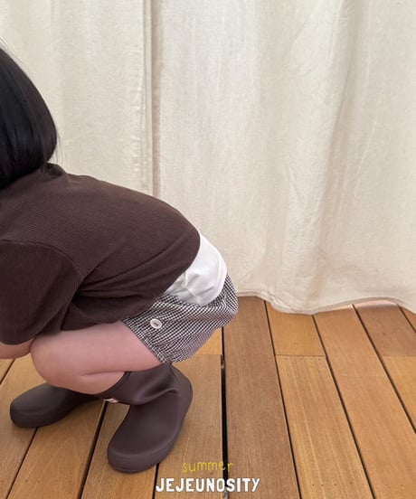 【jejeunosity】fine check bloomers