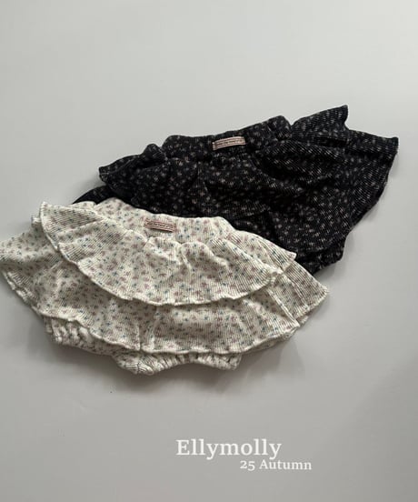 【ellymolly】Girls Waffle Pants