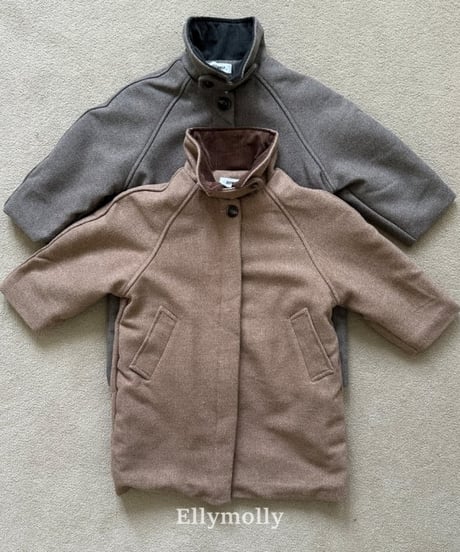 【ellymolly】Fine Long Wool Coat