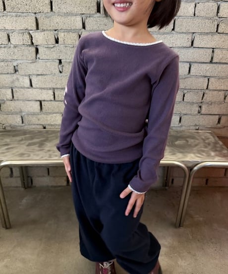 【pie】Peach Lace Tee