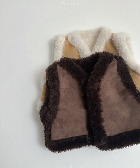 【atomeme】Reversible Mustang Vest