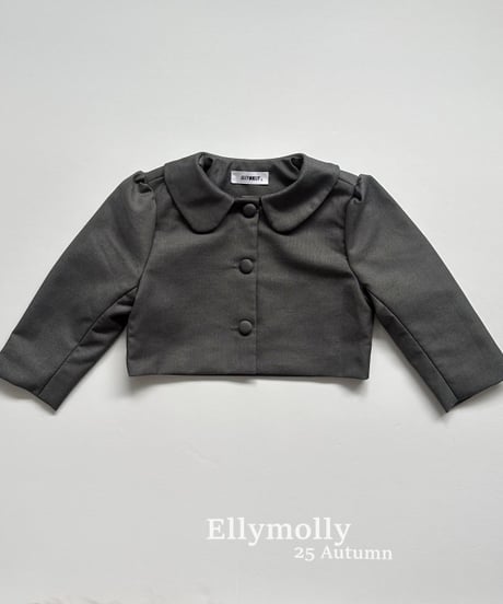 【ellymolly】Chouchou Cropped Jacket