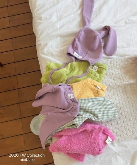 【ninibello】Baby Bunny Bootcut Pants