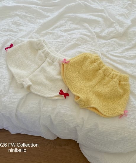 【ninibello】Meringue Ribbon Shorts Bebe+ Kids