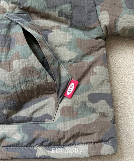 【ellymolly】Camo Padded Hoodie