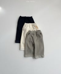 【minirobe】Roll-up straight pants