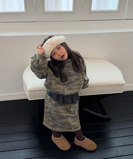 【cantuccistudio】Prim Camo Sweatshirt