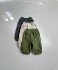 【minirobe】Teddy jogger pants