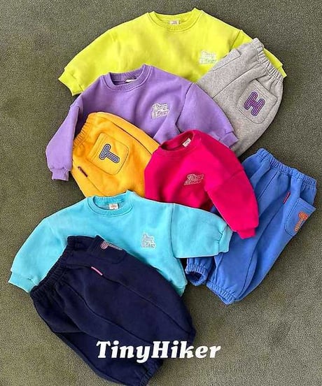 【tiny hiker】Tiny Embroidered Sweatshirt