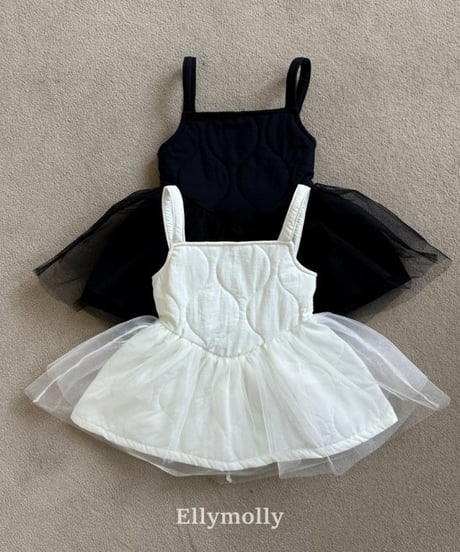 【ellymolly】Quilted Shasha Dress