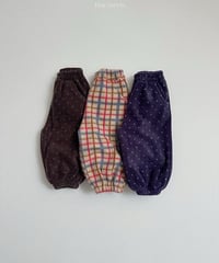 【minirobe】Fleece jogger pants