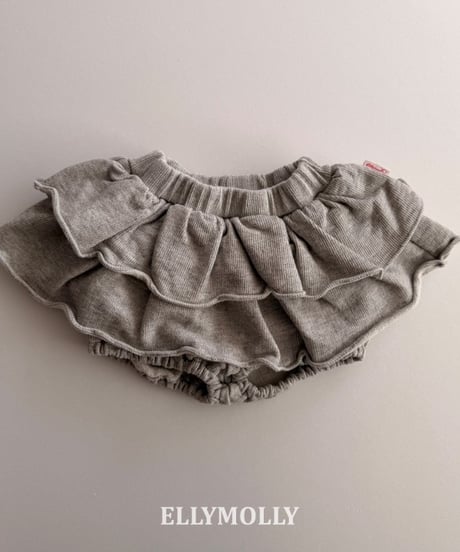 【ellymolly】Glow Ruffle Skirt