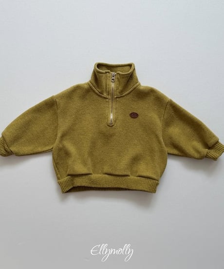 【ellymolly】Arden Wool Half Zip