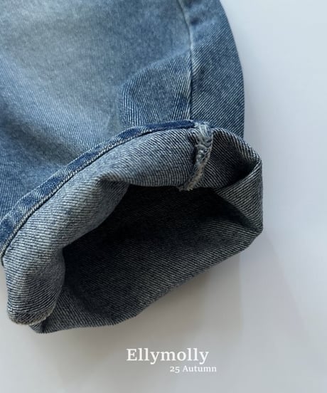 【ellymolly】Curve Denim Pants