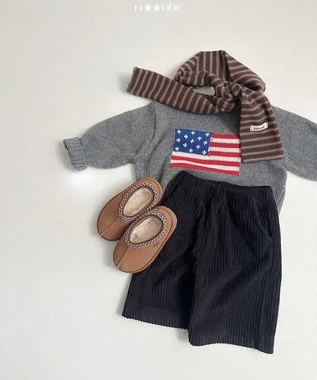 【minirobe】Culotte Pants