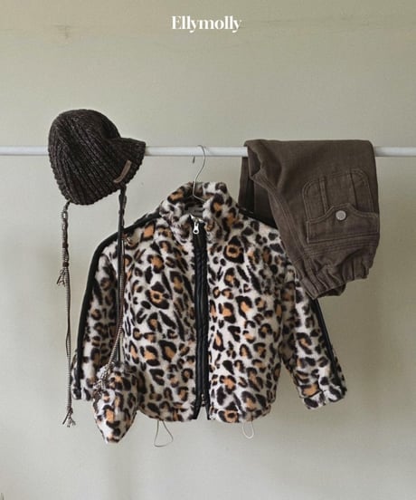 【ellymolly】Free Leopard Jacket
