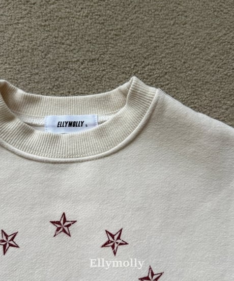 【ellymolly】Star Circle Sweatshirt