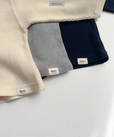 【digreen】Rafe Waffle Tee