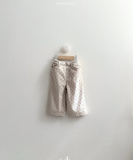 【atomeme】Heart Corduroy Pants