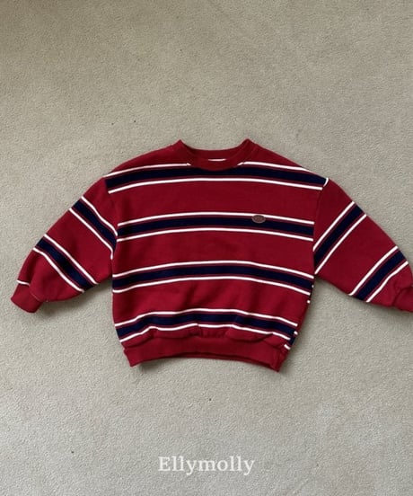 【ellymolly】Toast Line Sweatshirt