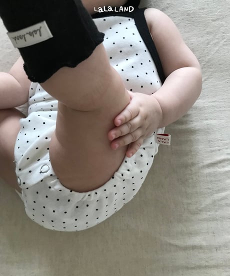【lalaland】bebe heart dot suit